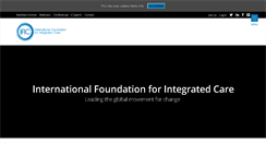 Desktop Screenshot of integratedcarefoundation.org